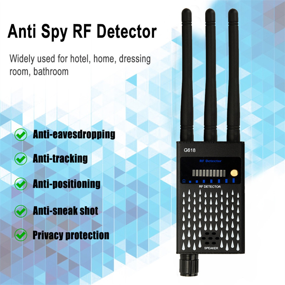 Signal Generator Spectrum Analyzer - Tiga antena profesional Radio deteksi frekuensi