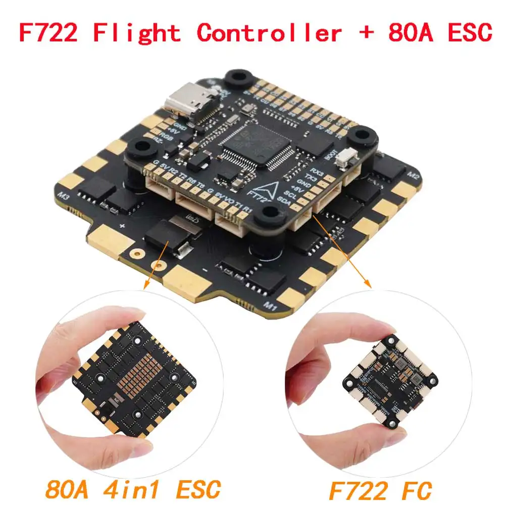 SkyDElF405 F7 F722 Flight Cont - Fpv Flight Controller F7 Stack 60A ulasan dan harga