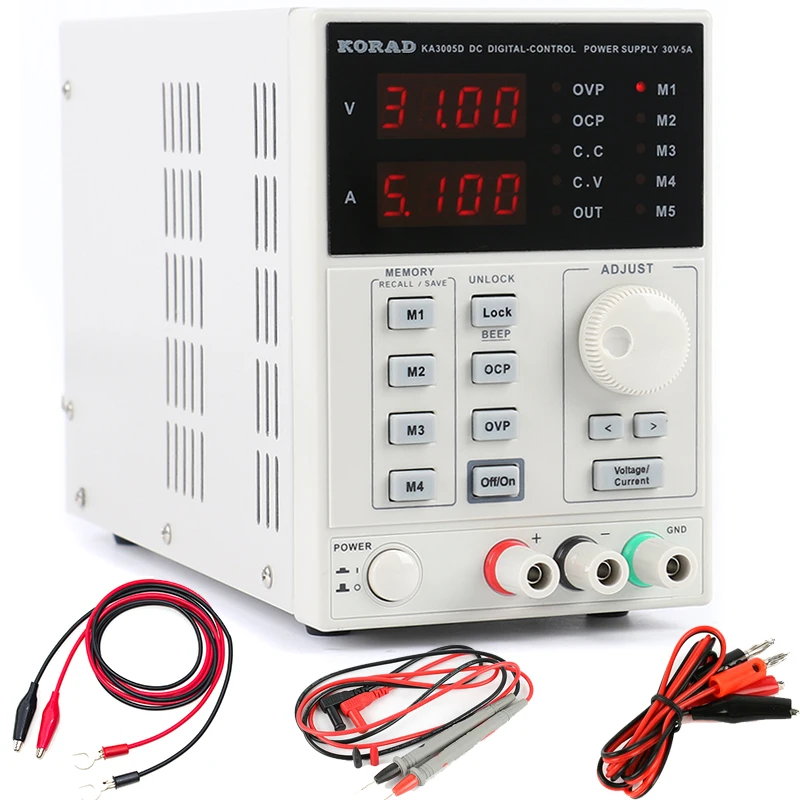 KORAD 3005D 3005DS Catu Daya D - Linear Lab Power Supply Adjustable ulasan dan harga