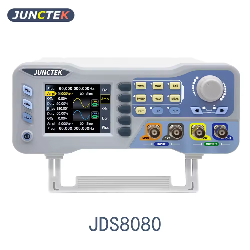 JDS8080 JUNCTEK, Generator Sin - Function Arbitrary Waveform Generator ulasan dan harga