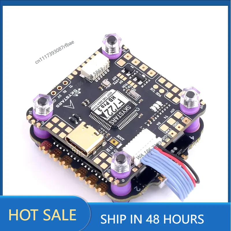 Skystars F7 F722HD PRO3 Pengon - Fpv Flight Controller F7 Stack 60A ulasan dan harga
