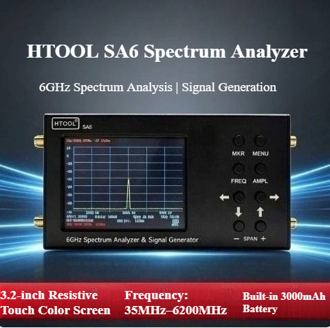 Analisa Spektrum Genggam 35MHz - Signal Generator Spectrum Analyzer ulasan dan harga