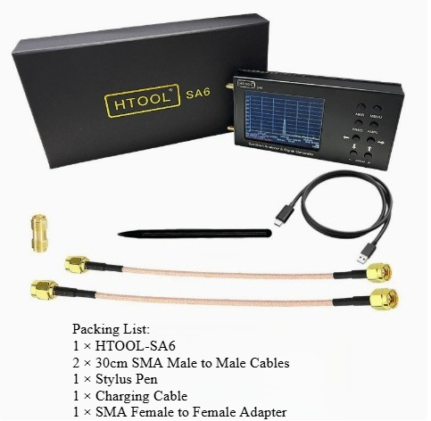 Analisa Spektrum Genggam 35MHz - Signal Generator Spectrum Analyzer ulasan dan harga
